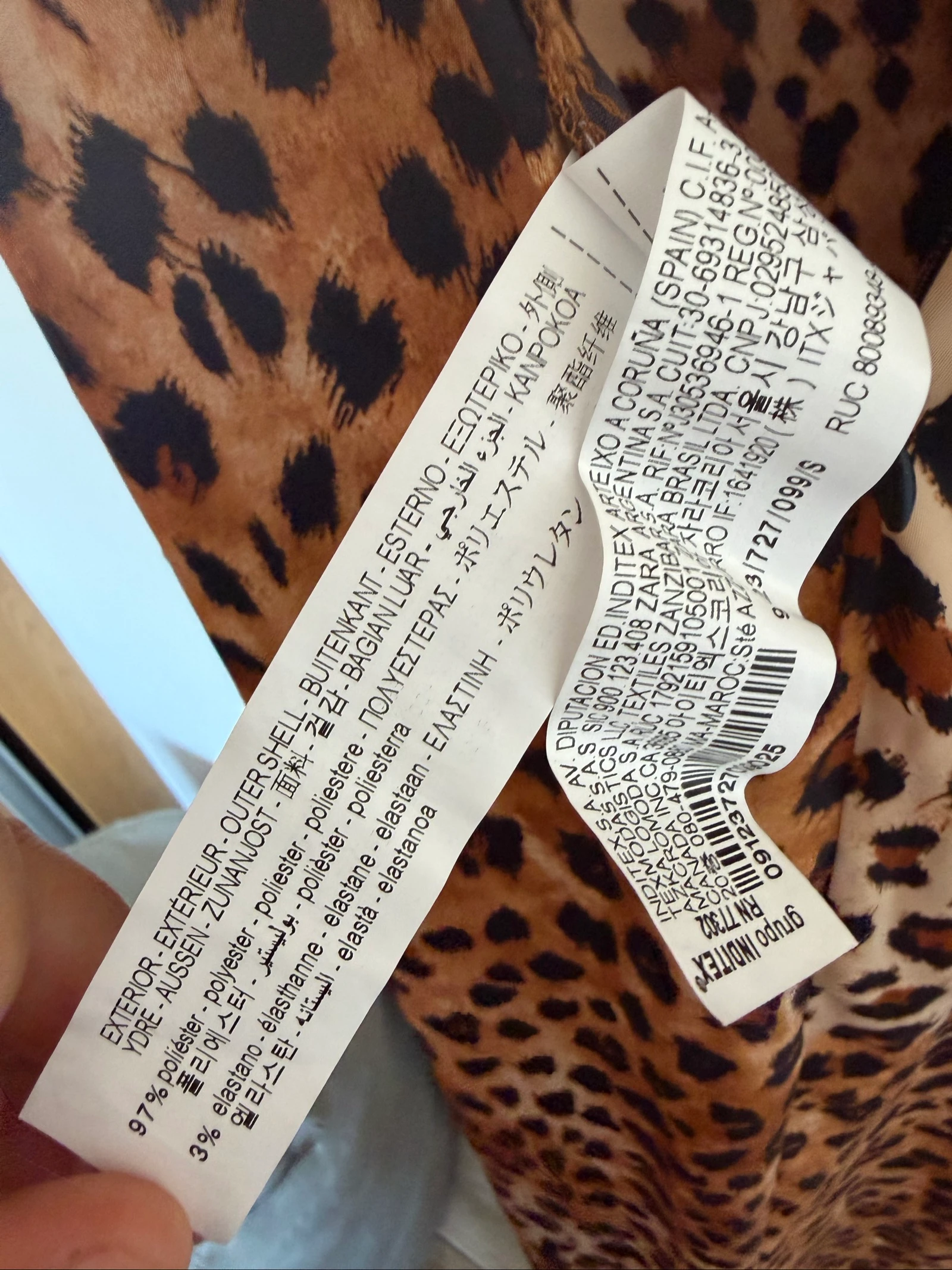 Zara luipaardjurk maat S – photo 6